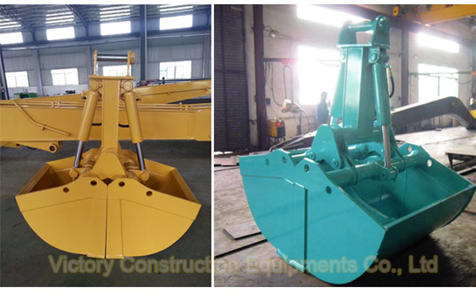 kobelco 350 excavator clamshell bucket