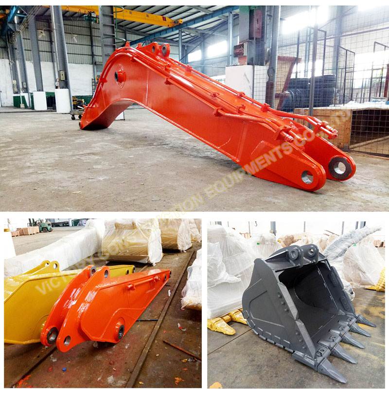 Heavy duty boom arm for dx225 excavator