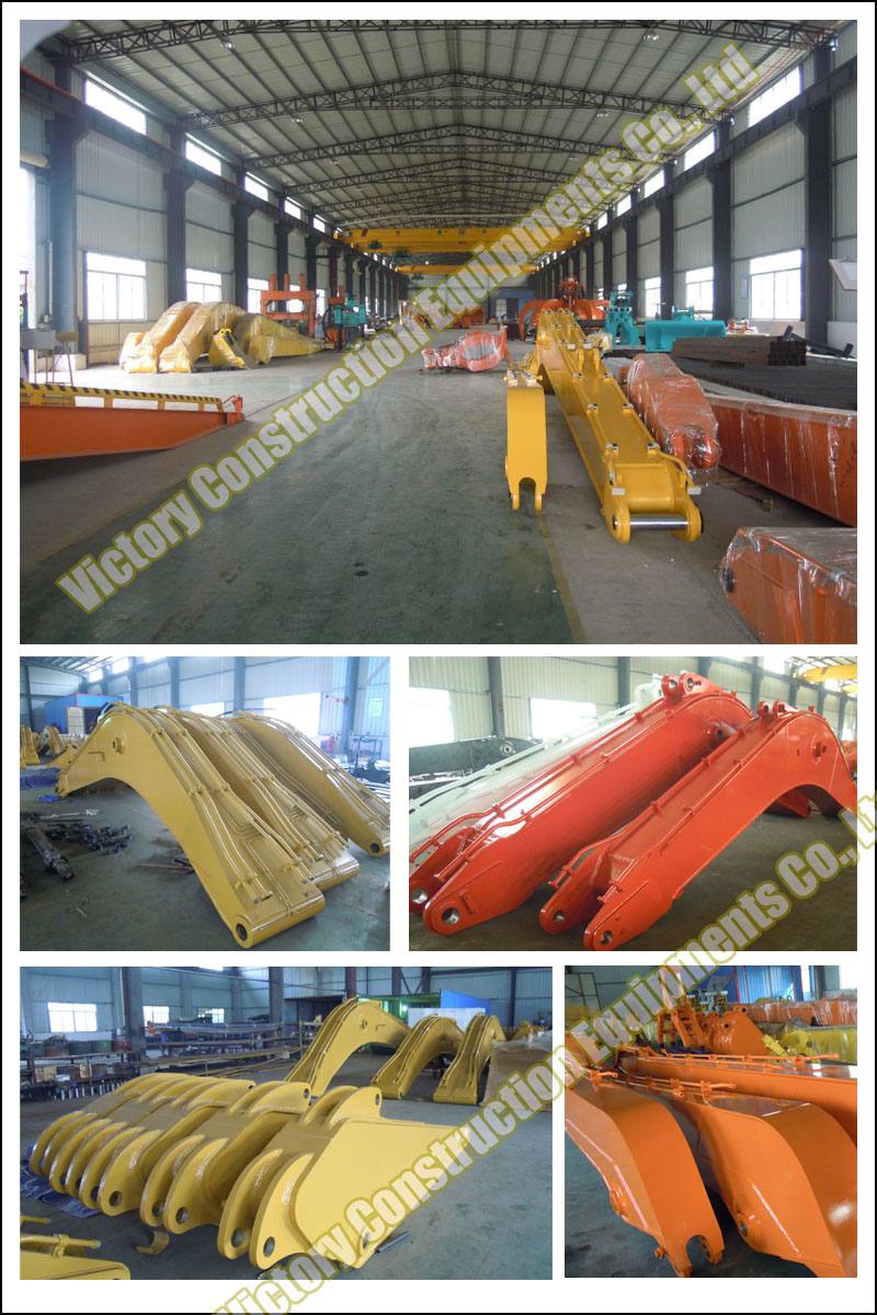 excavator long boom arm factory