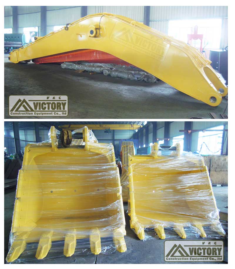 long reach boom kit for pc800 excavator