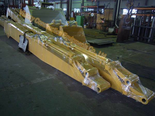 pc200 excavator long reach arm