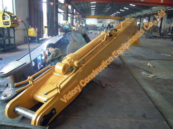 excavator long reach boom arm