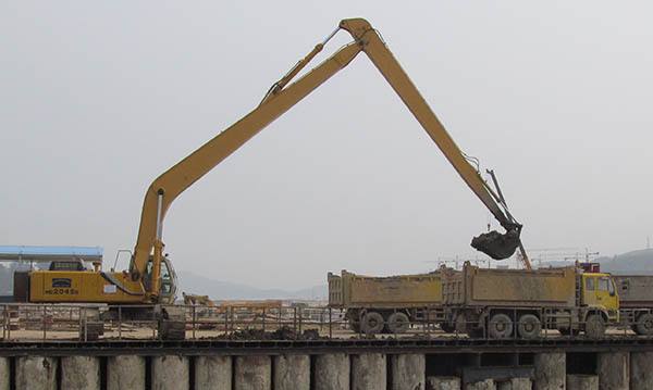 excavator long arm