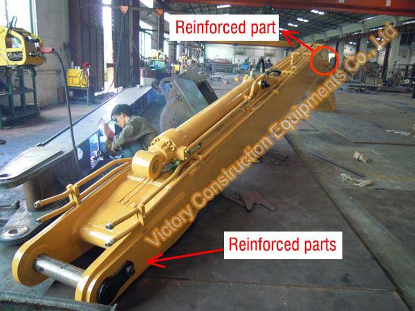 long reach boom arm welding