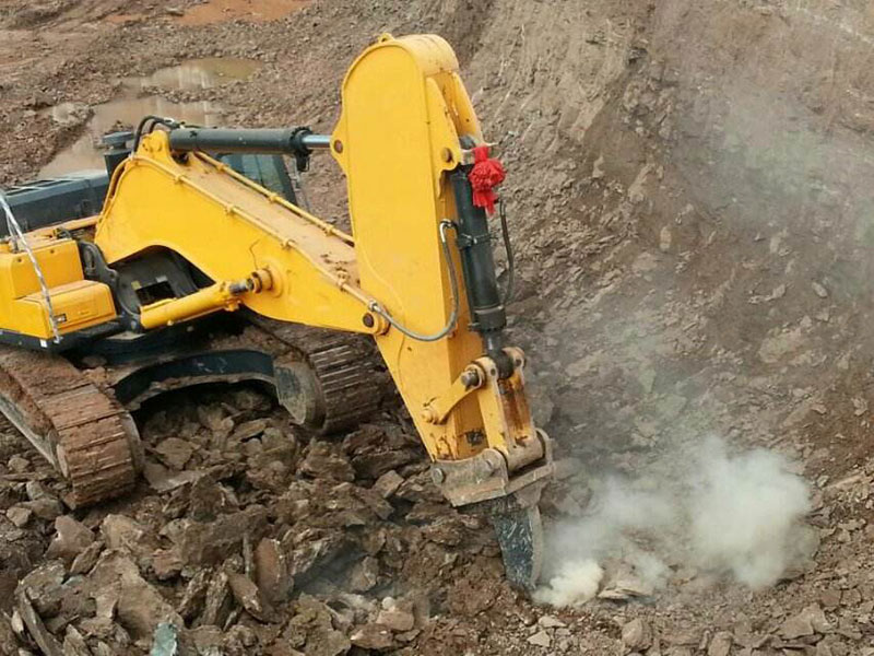 rock boom arm for excavator