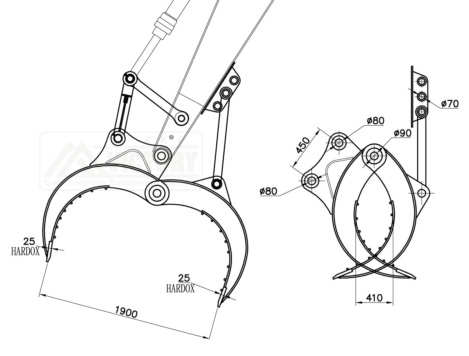 Rock Grapple Drawing