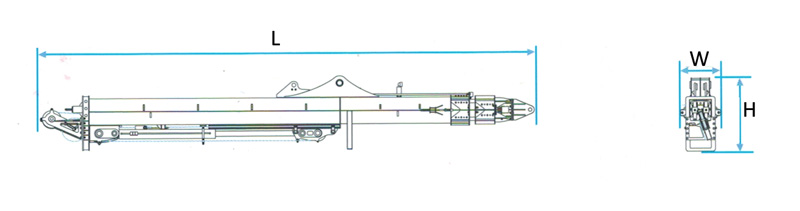 specification of telescopic dipper arm